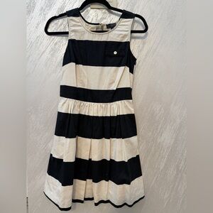 The Limited Black and White Striped Dress